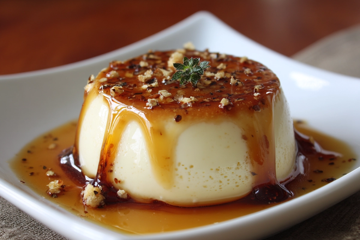 Panna cotta au caramel beurre salé