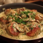 Paupiettes de veau à la crème