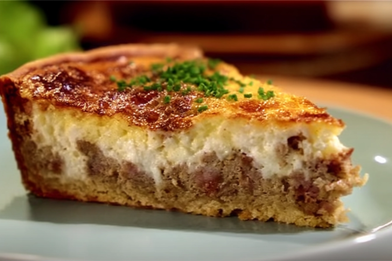 Quiche à la Viande Hachée