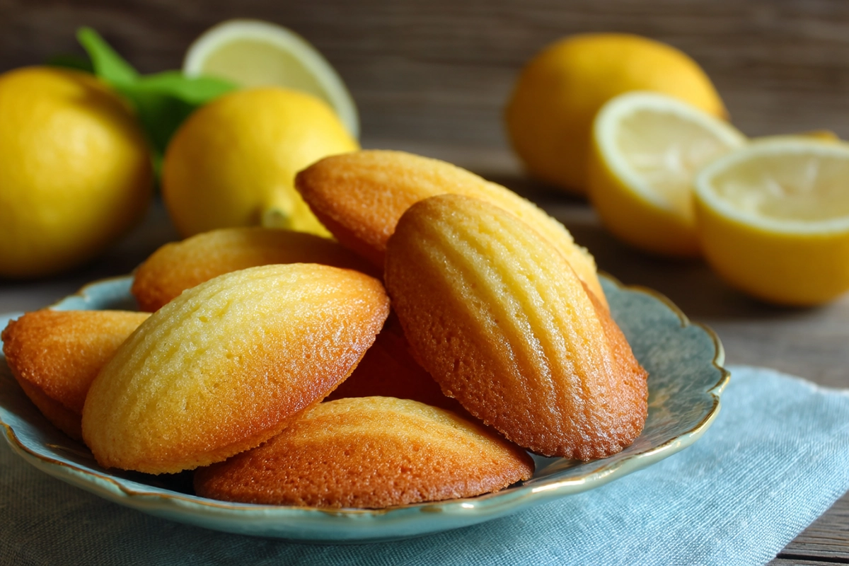 Recette facile de madeleines au citron