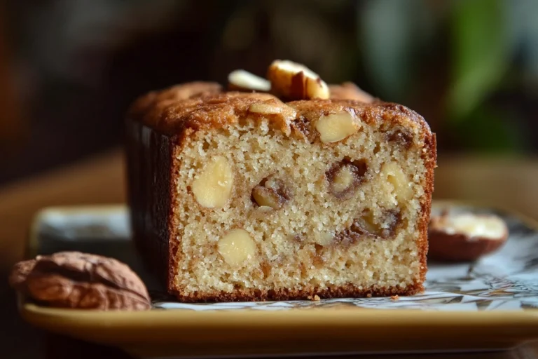 Recette rapide de gâteau amande noisette