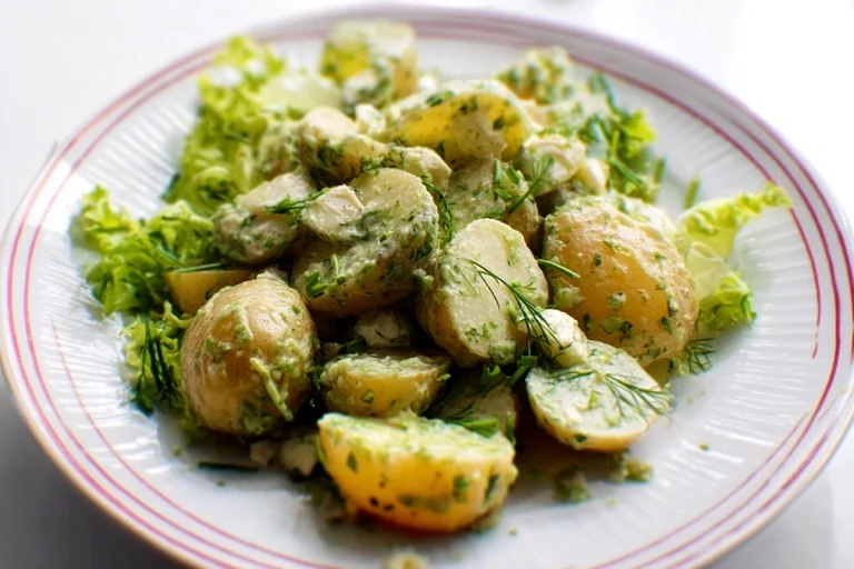 Salade Crémeuse aux Herbes et Pommes de Terre