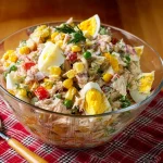 Salade de riz et thon