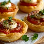 Tartelettes Chorizo et Chèvre