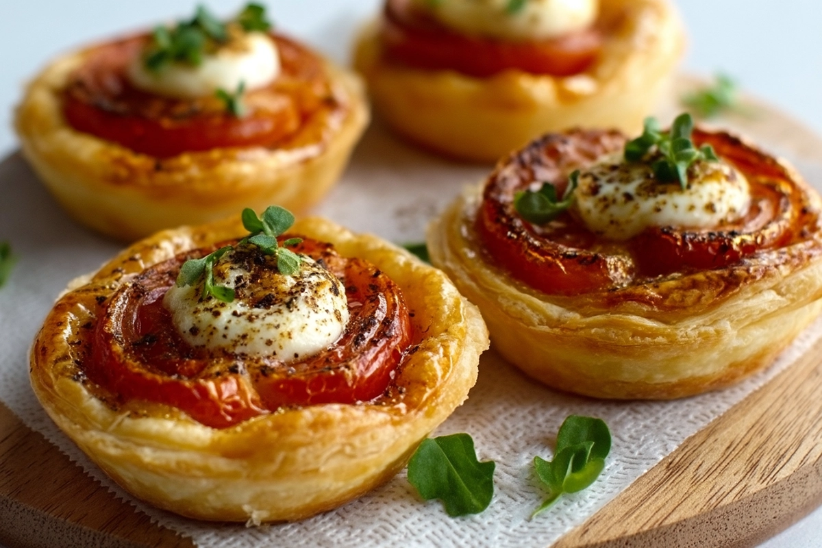 Tartelettes Chorizo et Chèvre