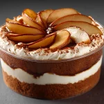 Tiramisu Gourmand aux Poires et Caramel