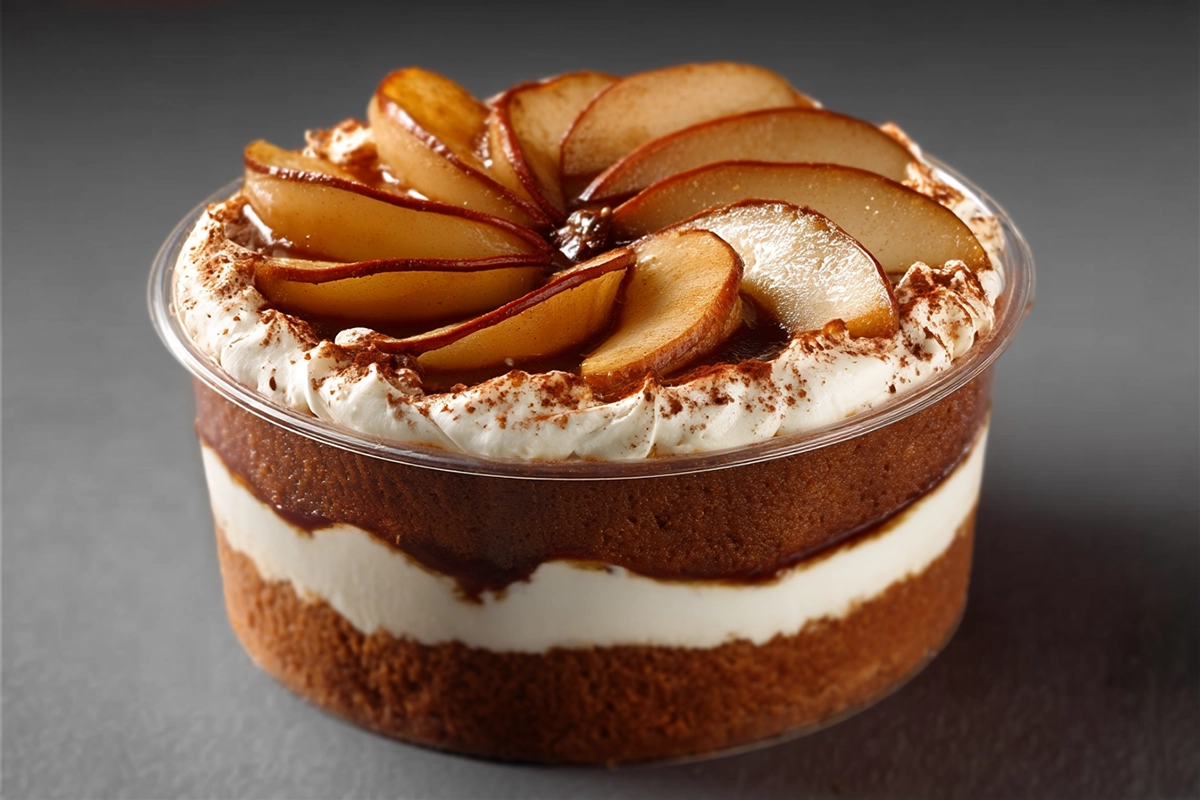 Tiramisu Gourmand aux Poires et Caramel