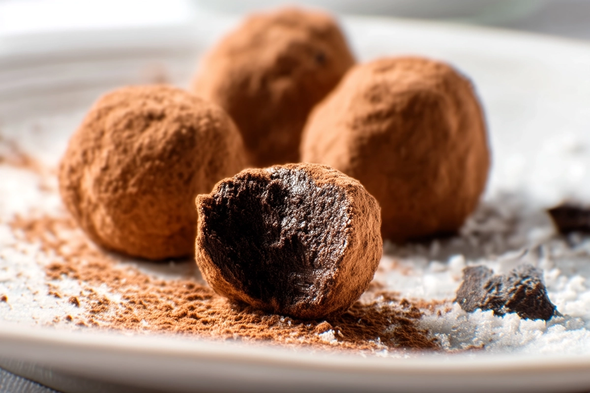 Truffes au chocolat maison
