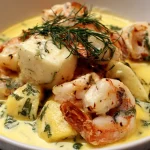 Blanquette de Poissons au Lait de Coco et Curry