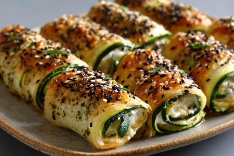 Cigares Croquants aux Courgettes et Fromage