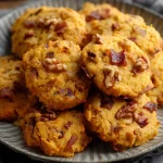 Cookies au parmesan, chorizo et noix