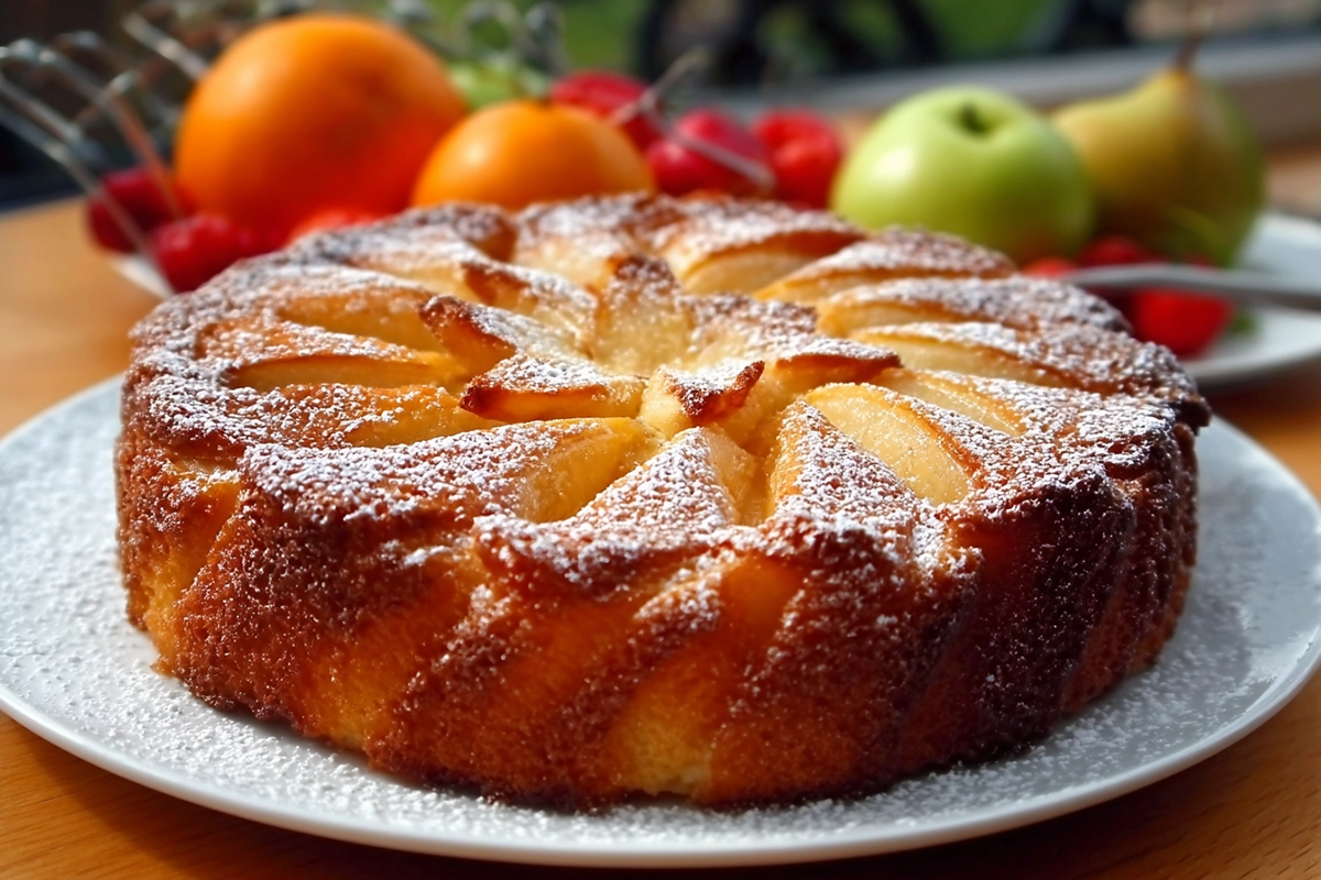 Fondant aux pommes mascarpone