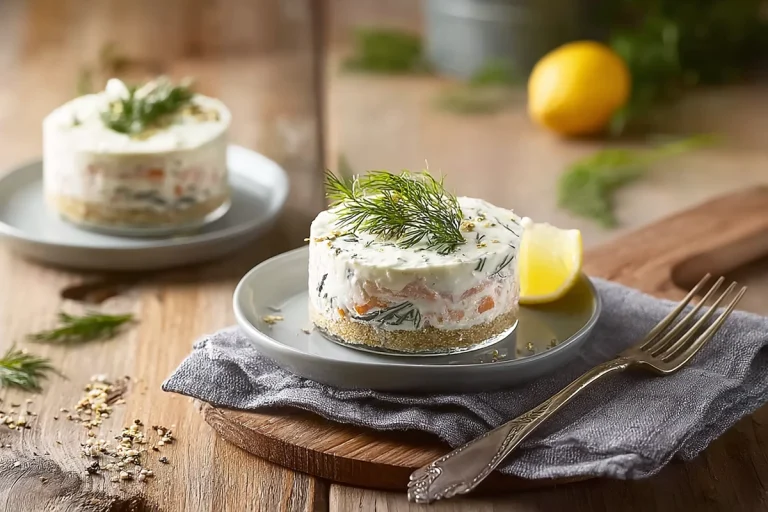 Mini-Cheesecakes Salés au Saumon Fumé