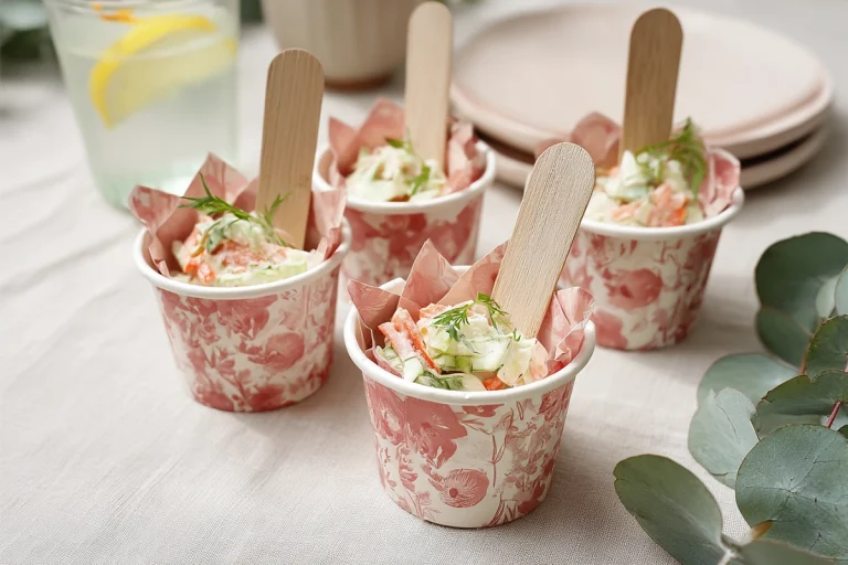 Mini-salades pour l'été