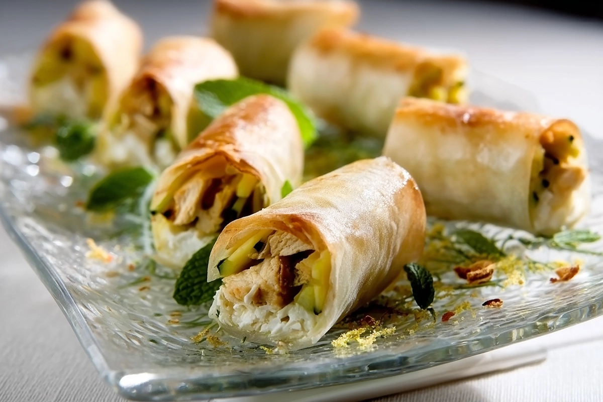 Rouleaux Croustillants de Courgette