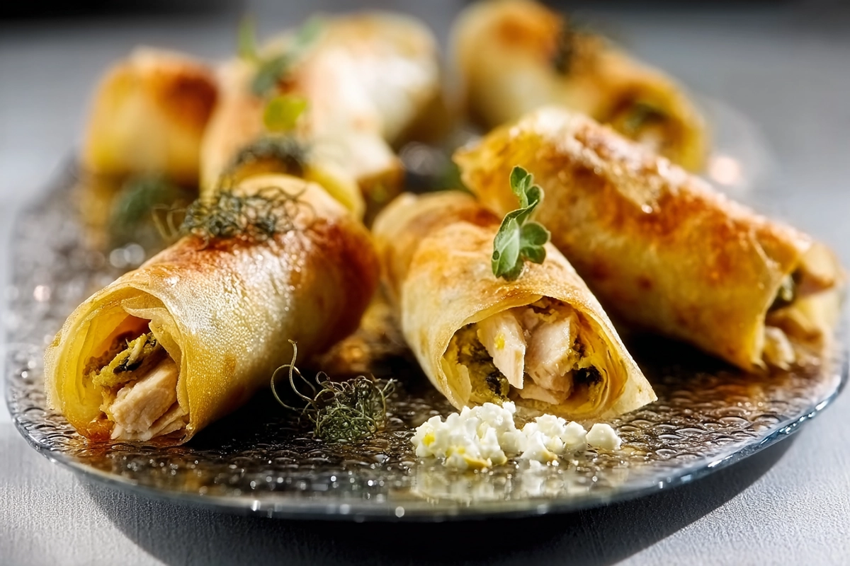 Rouleaux Croustillants de Courgette