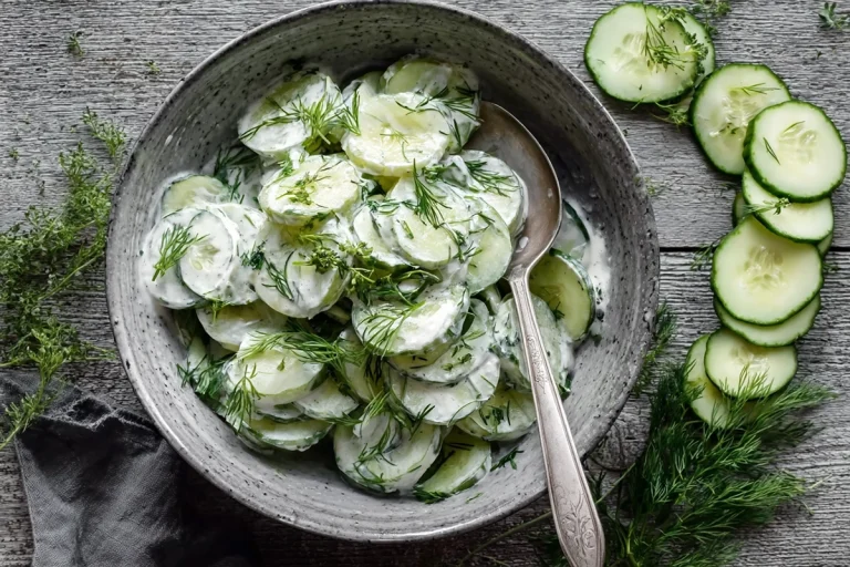 Salade de concombre