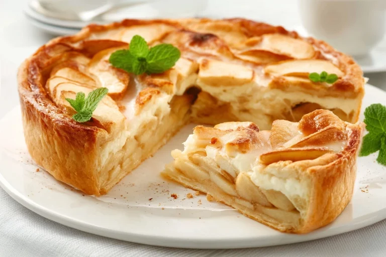 Tarte-Flan aux Pommes à l'Ancienne