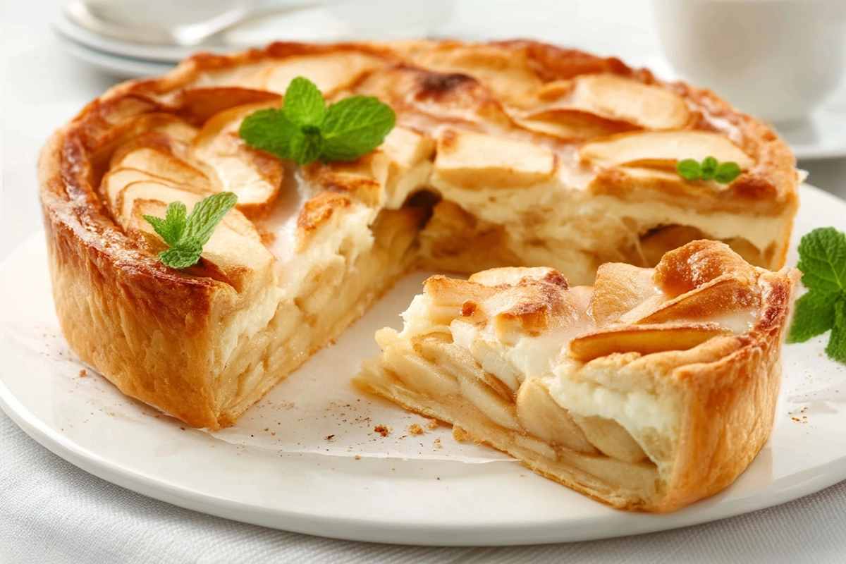 Tarte-Flan aux Pommes à l'Ancienne