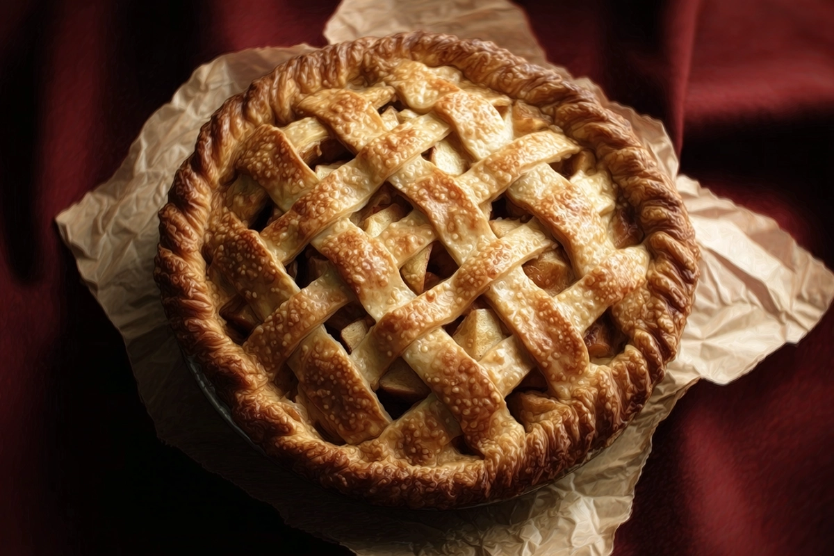 Tarte aux pommes américaine (Apple pie