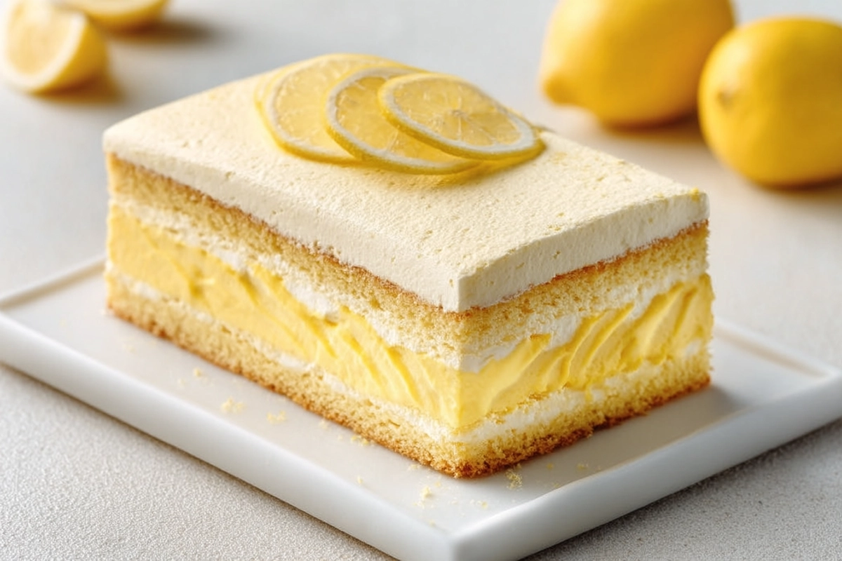 Tiramisu au citron et limoncello