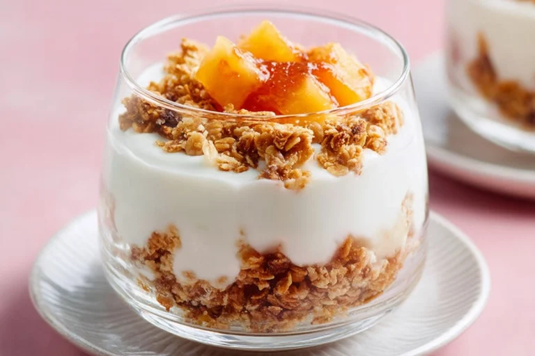 Tiramisu aux pêches
