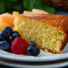 gateau léger pour accompagner salade de fruits