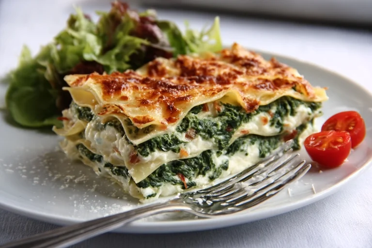 recette lasagne chevre epinards
