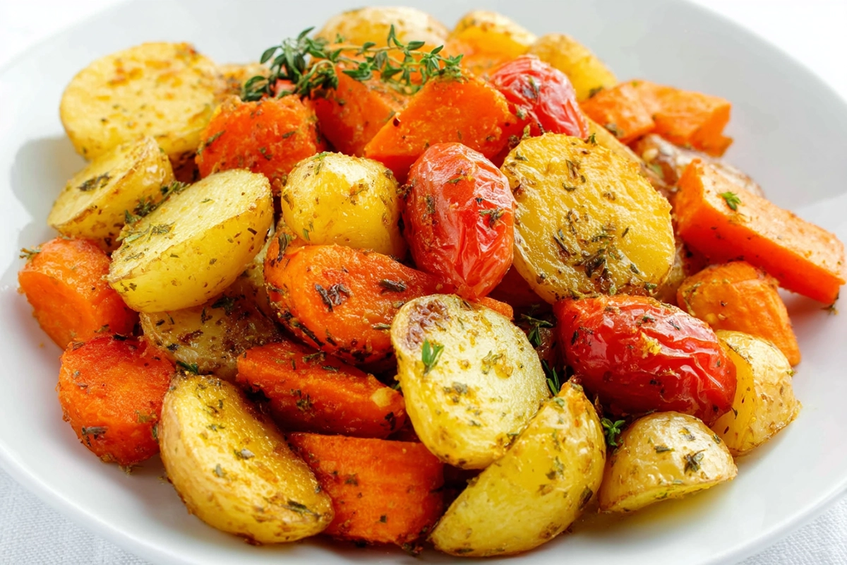recette pomme de terre carotte oignon