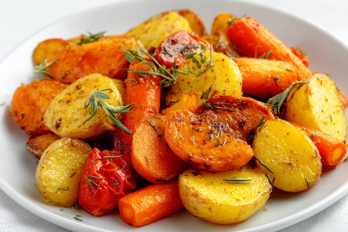 recette pomme de terre carotte oignon