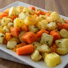 recette pommes de terre carottes oignons