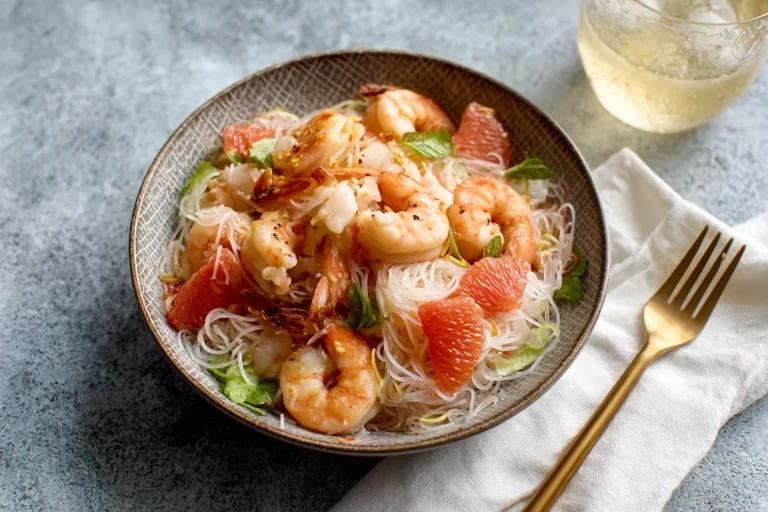salade thai crevette