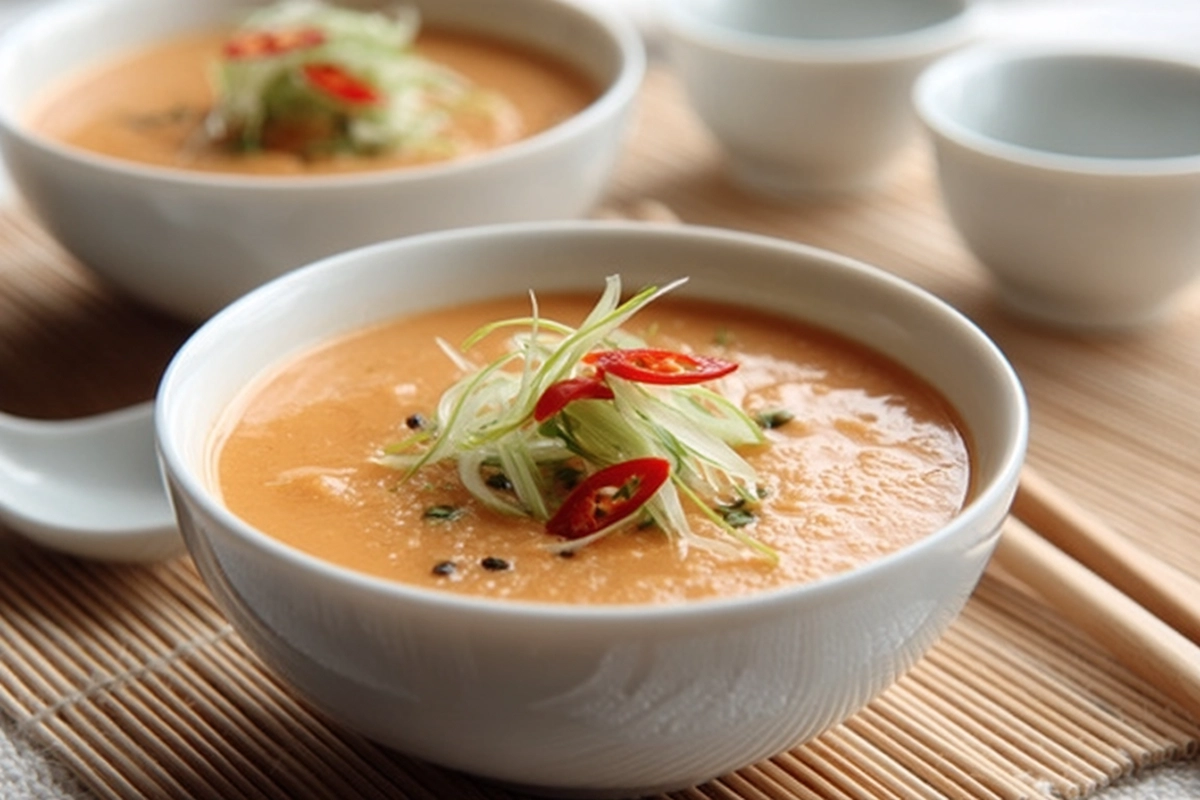 soupe thailandaise lait de coco