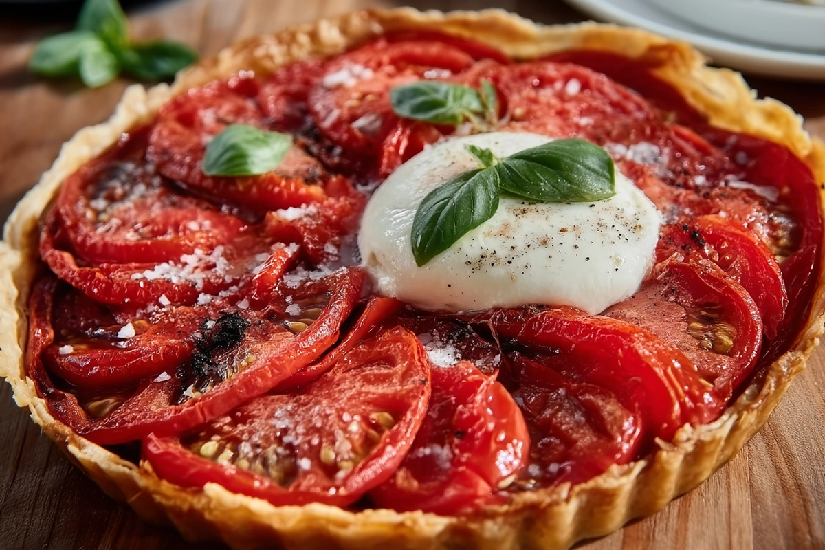 tarte tomates burrata