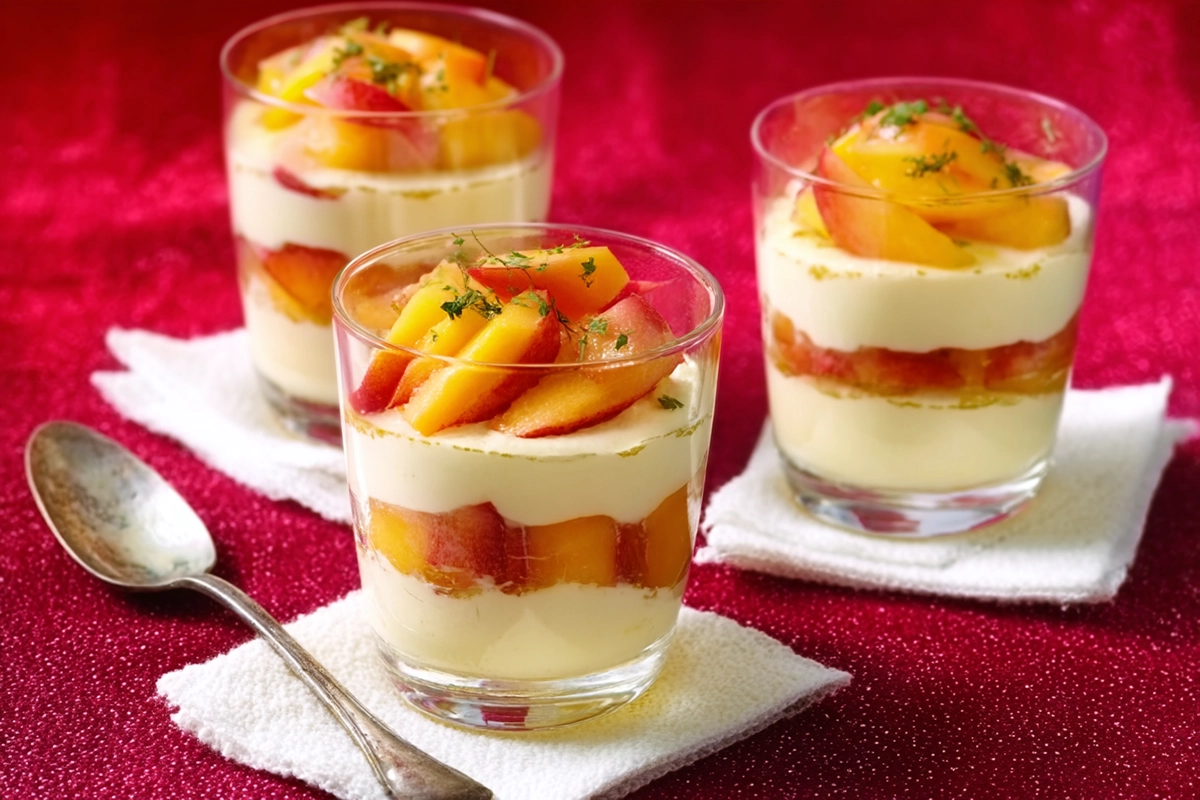tiramisu peche