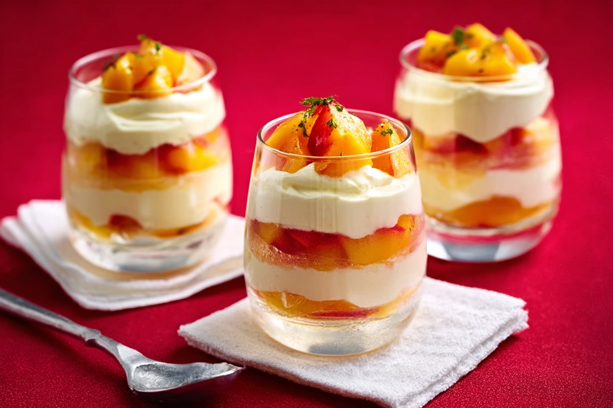 tiramisu peche