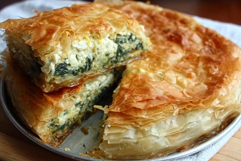 tourte aux épinards