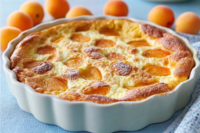 Clafoutis amandine aux mirabelles sans lait et sans glu