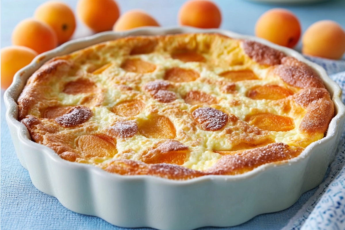 Clafoutis amandine aux mirabelles sans lait et sans glu