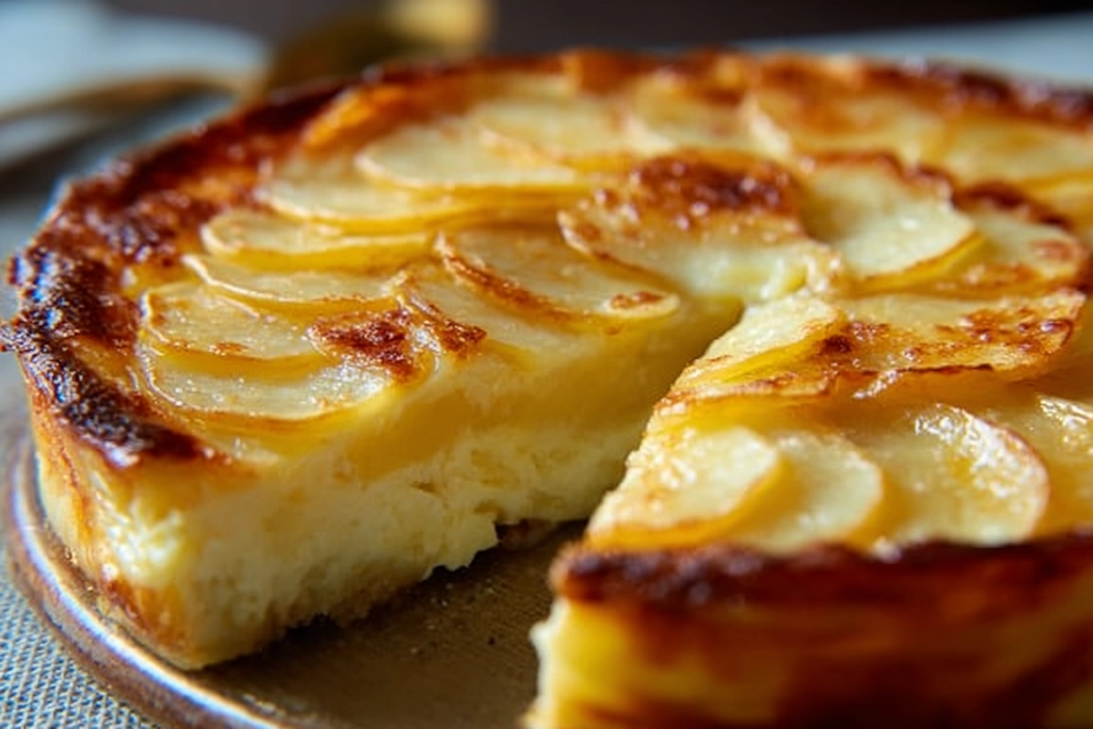 Flan aux Pommes et Yaourt
