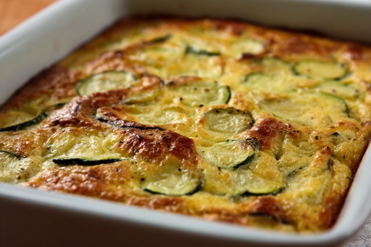 Flan de courgettes au curry
