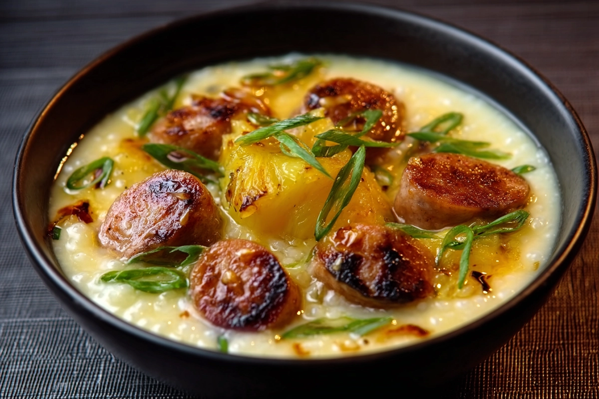 Fondue d'Endives aux Saucisses Fumées