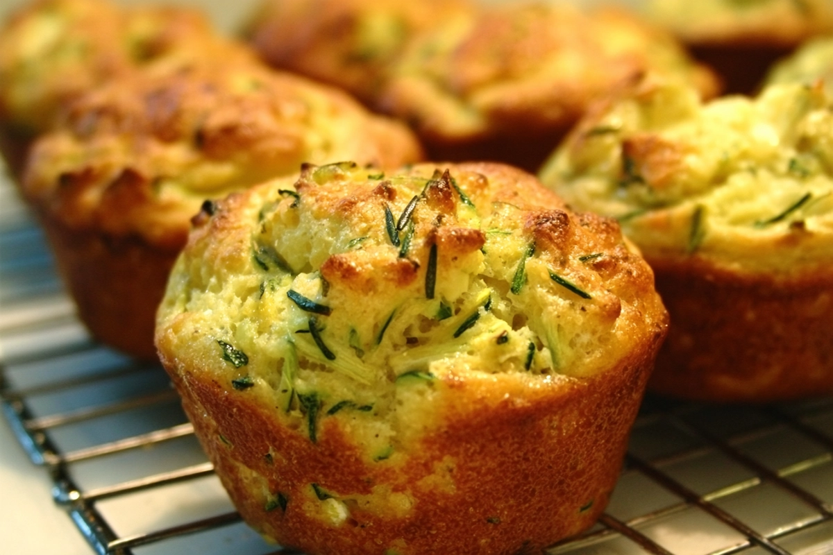 Moelleux au Chèvre et à la Courgette