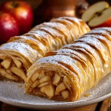 Roulés Feuilletés aux Pommes : Le Dessert Express qui Va Sauver Votre Goûter