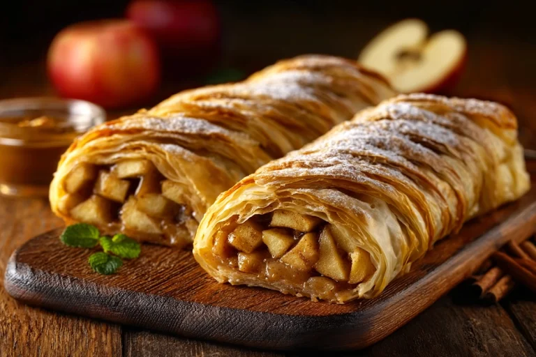 Roulés Feuilletés aux Pommes
