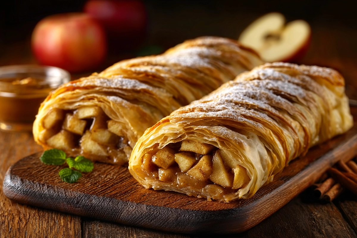 Roulés Feuilletés aux Pommes