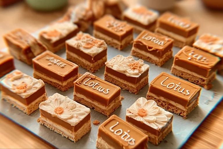 barres glacées spéculoos
