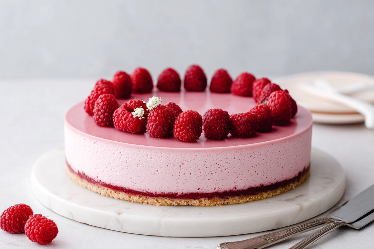 bavarois framboise