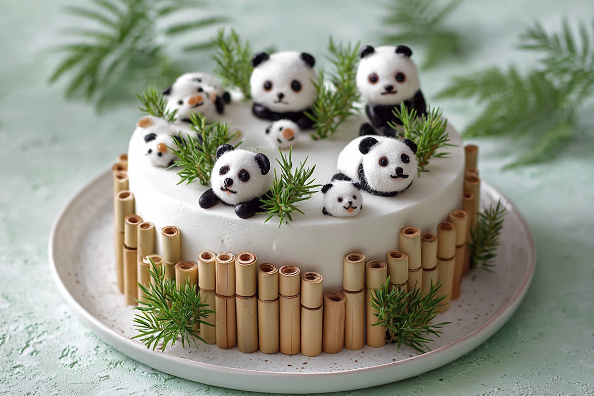 gâteau panda