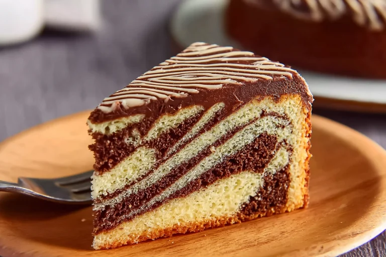 gâteau zèbre